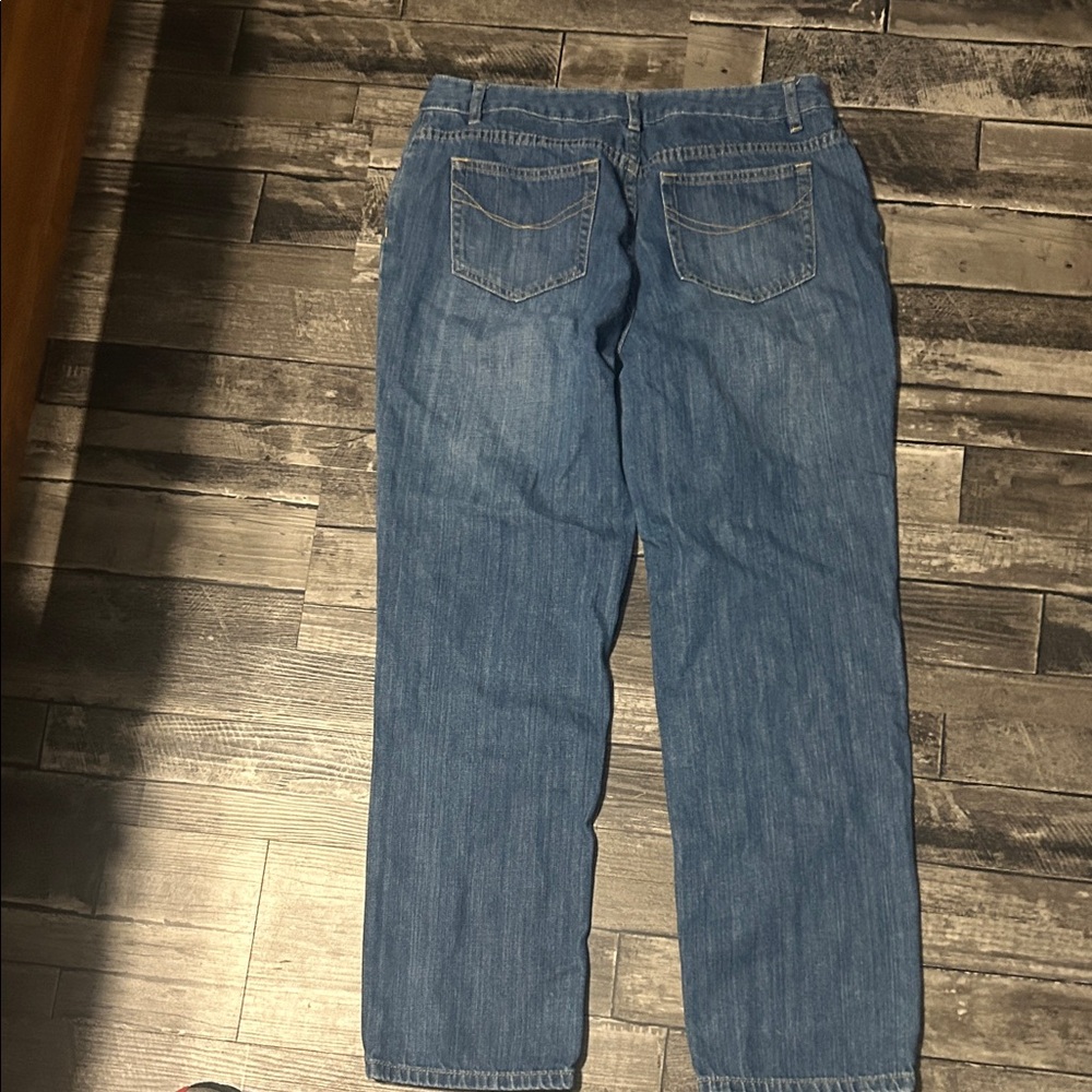 J. Jill Blue Denim Jeans - Picture 3 of 3